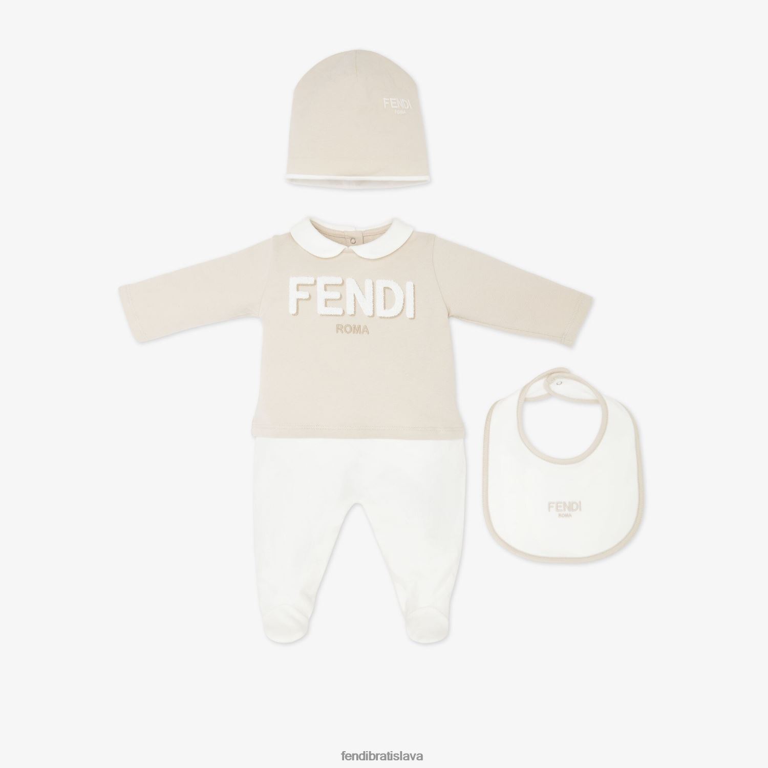 odev Fendi dres roma kit béžová deti 8NT4Z82805