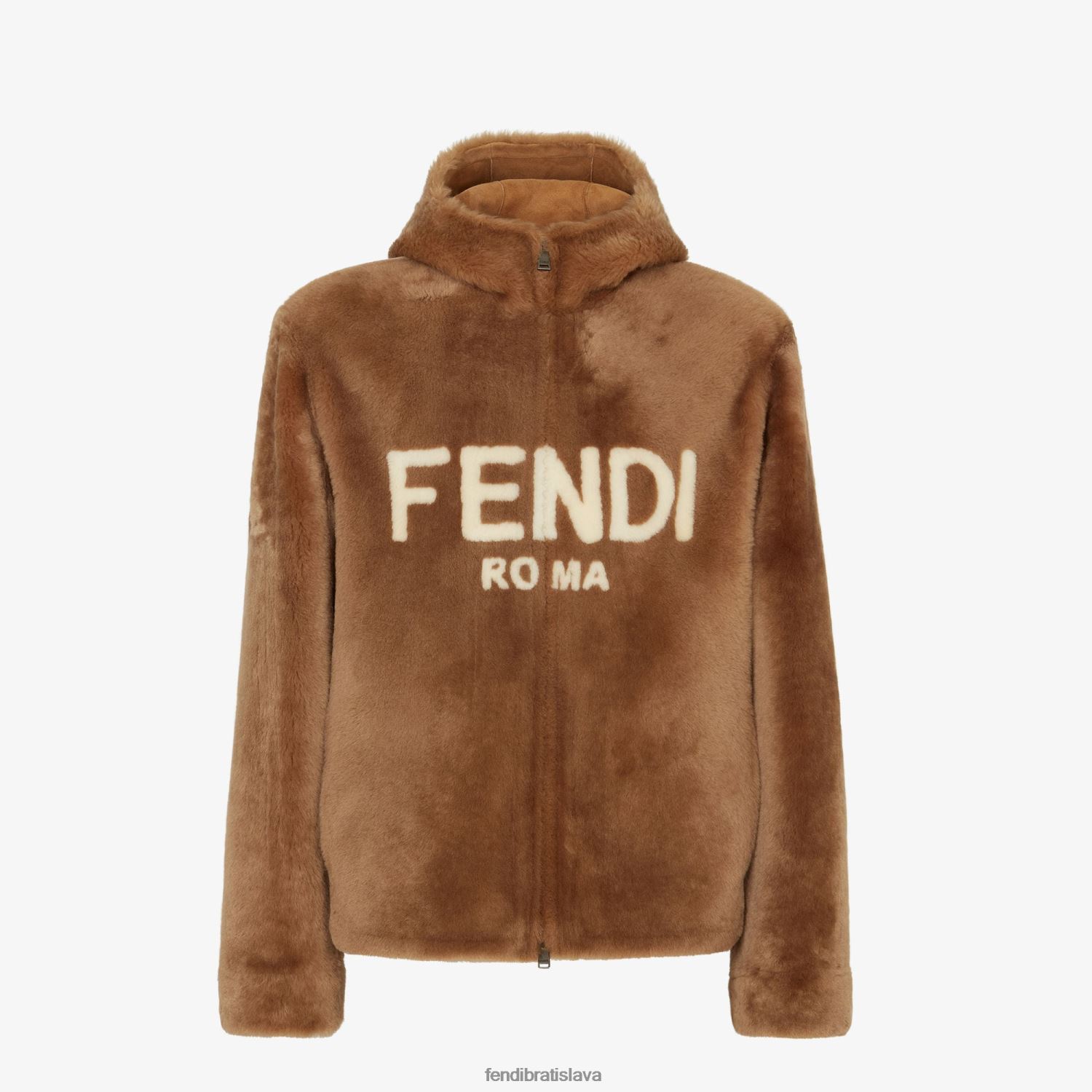 odev Fendi shearling bunda hnedá muži 8NT4Z82173