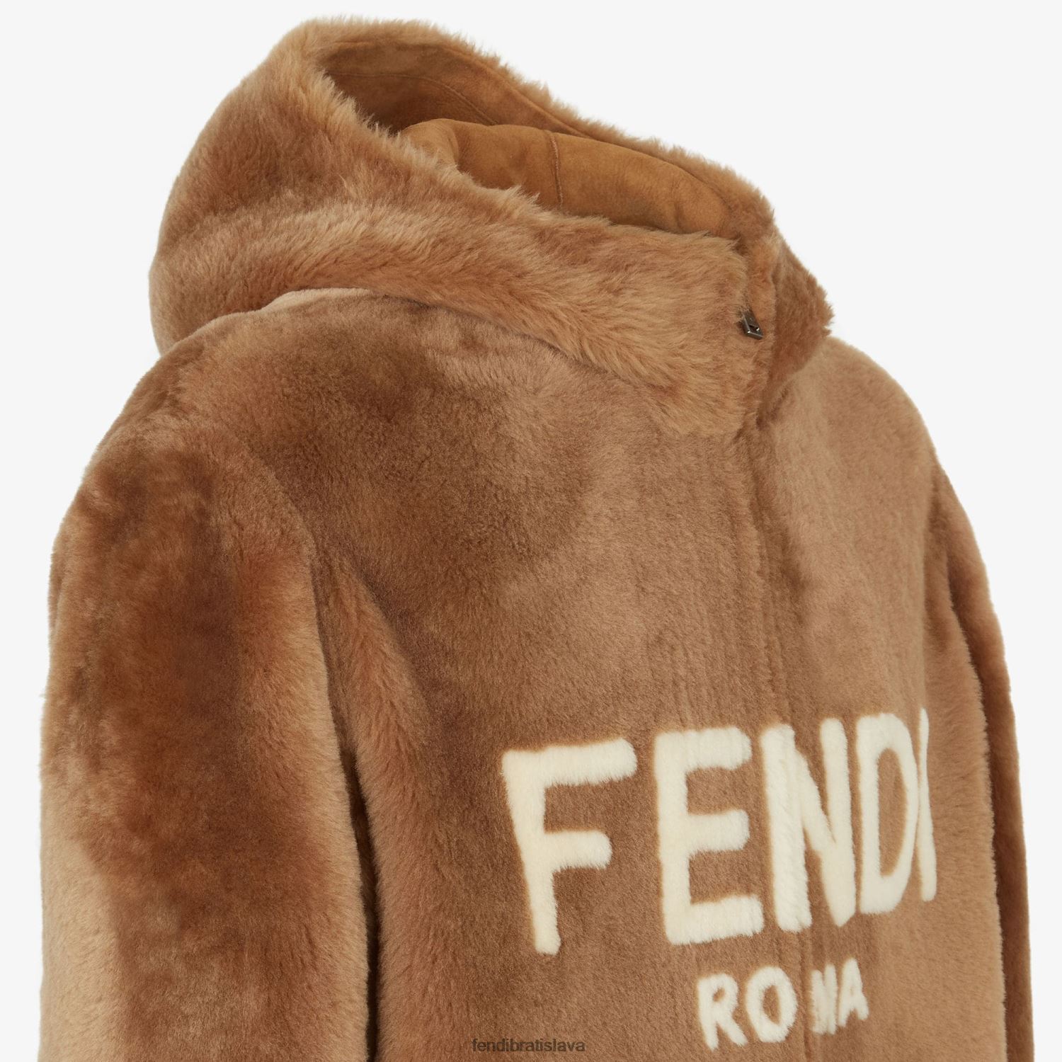 odev Fendi shearling bunda hnedá muži 8NT4Z82173