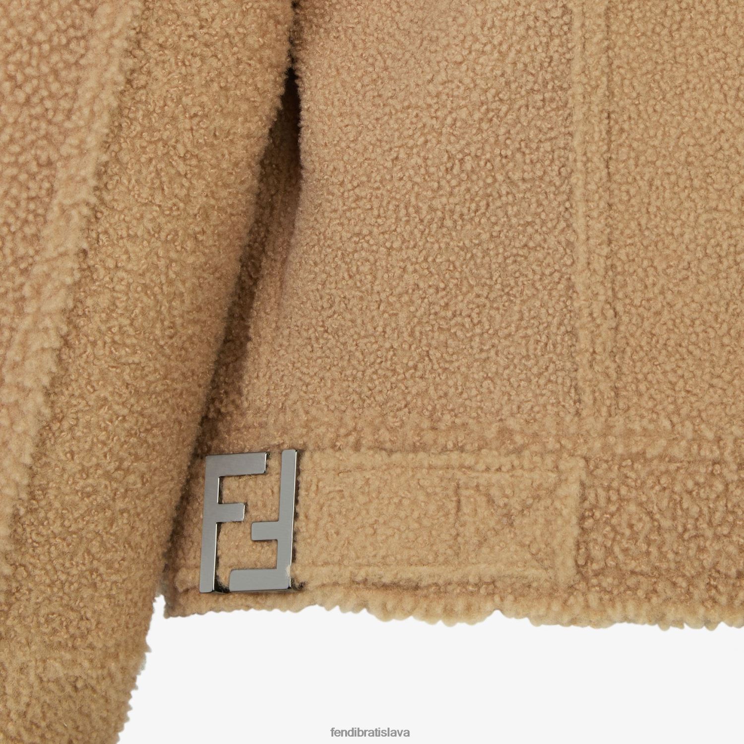 odev Fendi shearling bunda béžová ženy 8NT4Z81091