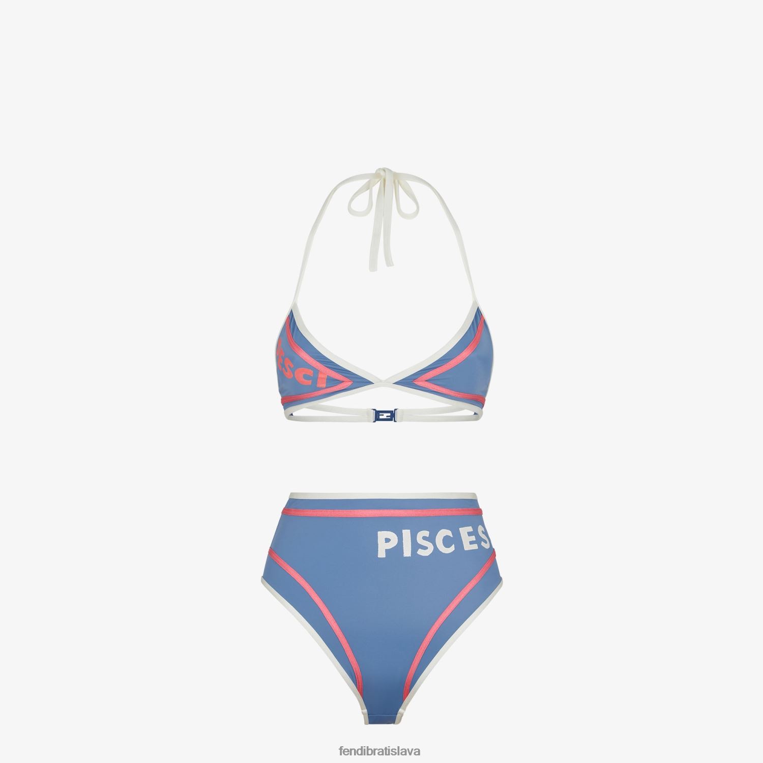 odev Fendi lycrové bikiny Modrá ženy 8NT4Z81024