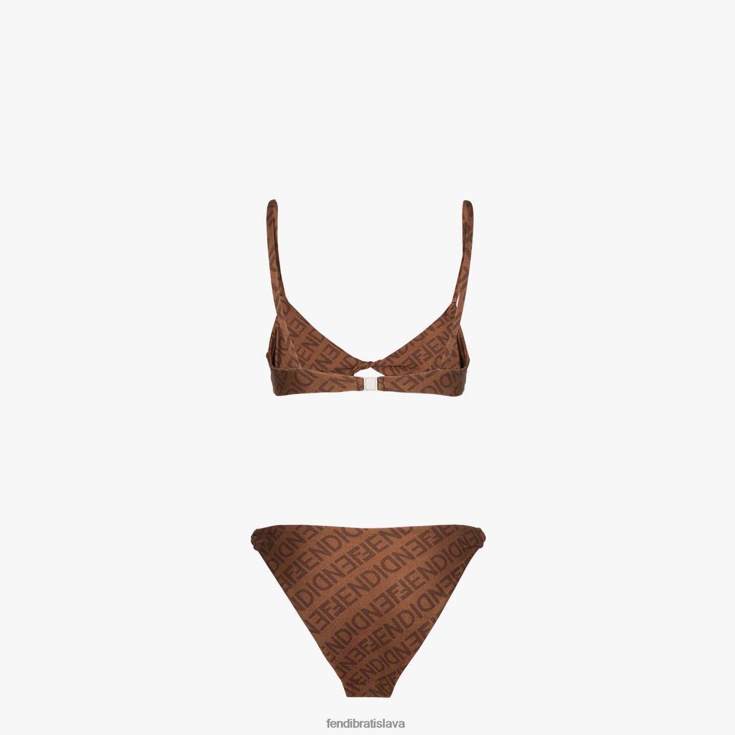 odev Fendi lycrové bikiny hnedá ženy 8NT4Z81057