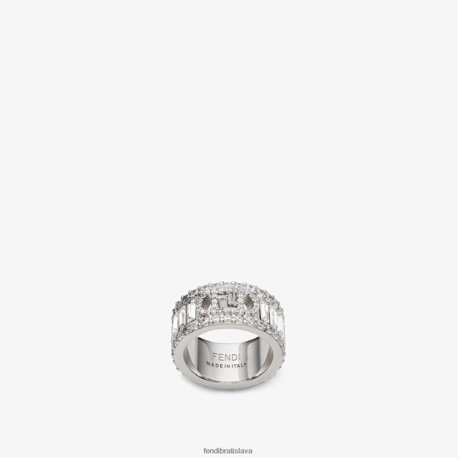 šperky Fendi o'lock ring ring striebro ženy 8NT4Z81697