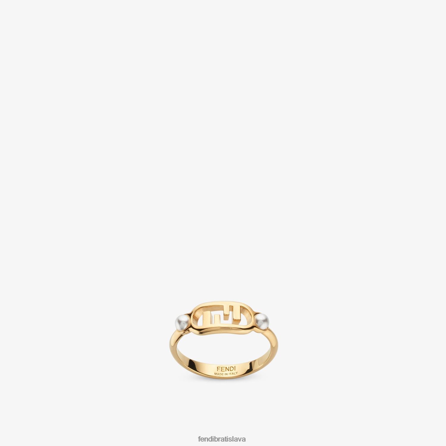 šperky Fendi o'lock ring ring zlato ženy 8NT4Z81709